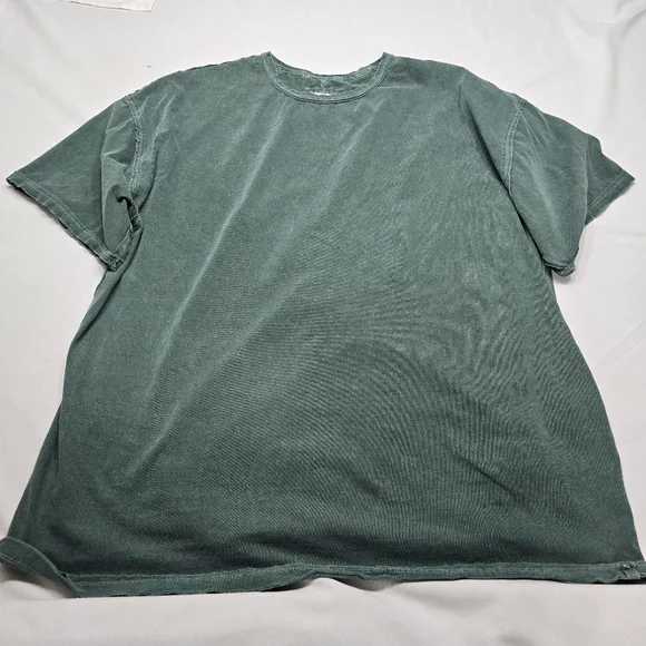 We The Free By Free People Oversized Nina Tee XL Green - Picture 1 of 5